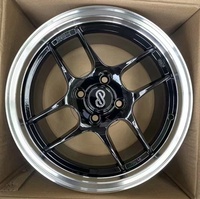 Jantes en alliage de 6 branches couleur bronze, 15-17 pouces, ET36, 5 trous, déport de 35 mm, pour Fit Swift Sunny