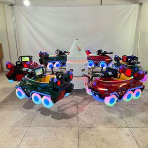 Manège Rotatif Intérieur : Équipement d'Amusement Multijoueur, Train sur Rail, Balançoire Carrée, Carrousel en Plastique pour Usage Domestique – Optimal - Product Image 4