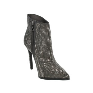 Stivaletti 8325 grigi da donna con chiusura Slip-On con tacco 5cm in pelliccia traspirante per l'autunno/inverno includono stivali Chelsea da Cowboy da neve - Product Image 5
