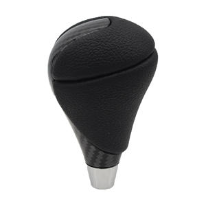 Pommeau de levier de vitesse en fibre de carbone noir brillant pour Lexus Es300, transmission automatique, conception ergonomique - Product Image 4
