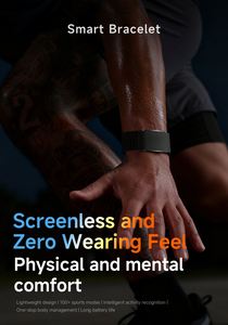 2026 Trend Sport Fitness Smart Bracelet Y105 Without Screen Men Women Wrist Watches Health Monitoring IP68 Waterproof <b>Smartwatch</b> - Product Image 2