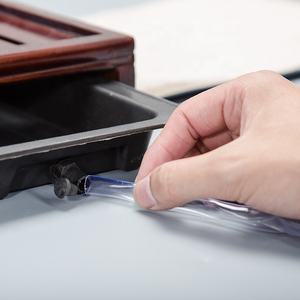 Offre Spéciale : Ensemble de Thé Kung Fu Intégré avec Drainage Optimal, Table à Thé en Bois et Plateau en Céramique - Product Image 6