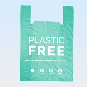 Bolsas กระเป๋าช้อปปิ้งพลาสติกย่อยสลายได้,ขนาดที่กำหนดเองขนาด9X12สีเขียว Bio ซูเปอร์มาร์เก็ตร้านขายของชำพกพา Eco Compostables Bolsas - Product Image 3