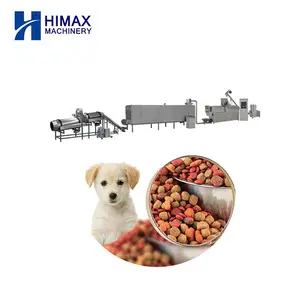 Estrusore a doppia vite macchina per alimenti per cani estrusore per alimenti per animali domestici produzione di cibo per cani