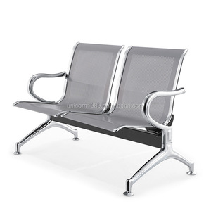 เบาะรองนั่ง PU 3/4/5ที่นั่งสำหรับห้องรอเก้าอี้สนามบินเก้าอี้รอในโรงพยาบาลทำจากอลูมิเนียม - Product Image 2
