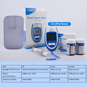 Glucomètre électronique numérique du fabricant OEM avec appareil et bandelettes <span class=keywords><strong>pour</strong></span> <span class=keywords><strong>le</strong></span> diabète - Product Image 5