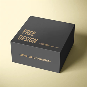 Gratis sample luxe opvouwbare magnetische geschenkverpakking van papier, vouwbare magnetische stevige kartonnen verpakking, kleding- en schoenendoos van papier - Product Image 3