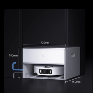 สำหรับหุ่นยนต์ดูดฝุ่น Xiaomi Mijia 5 <span class=keywords><strong>Pro</strong></span> วิดีโอ HD สนทนาทางไกลแบบทางเดียว AI ระบุตำแหน่งด้วยกล้องสามตัว ปรับระดับ LDS ขึ้นลงได้ แรงดูด 23000Pa - Product Image 5