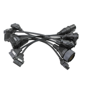 Hot sale Full Set Truck Cable 8in1 OBD1 To OBD2 Scanner for TCS Trucks Plus 3 in 1 Set obd auto scanner Code Reader