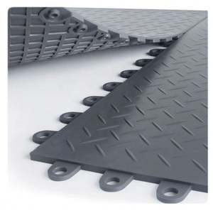 Nouveau plancher d'atelier de garage industriel en PVC à boucle invisible - Product Image 4