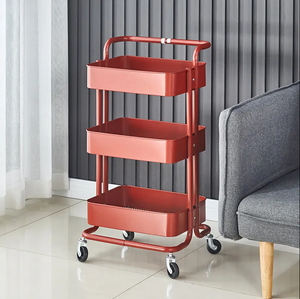 Chariot de stockage de légumes de service organisateur de stockage chariot chariot - Product Image 5