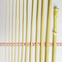 Corde tressée en fibre d'aramide haute résistance 1-30mm ignifuge et résistant à la chaleur pour l'emballage