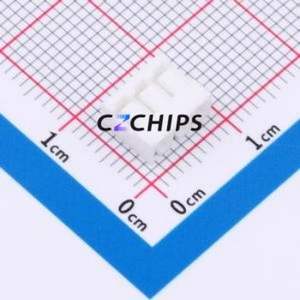 JC25-3Y Housing (Wire-to-Board / Wire-to-Wire) P=2.5mm Connector ( Jack Structure: 1x3P )( Pitch: 2.5mm )( Number of Rows: 1 ) - Product Image 1