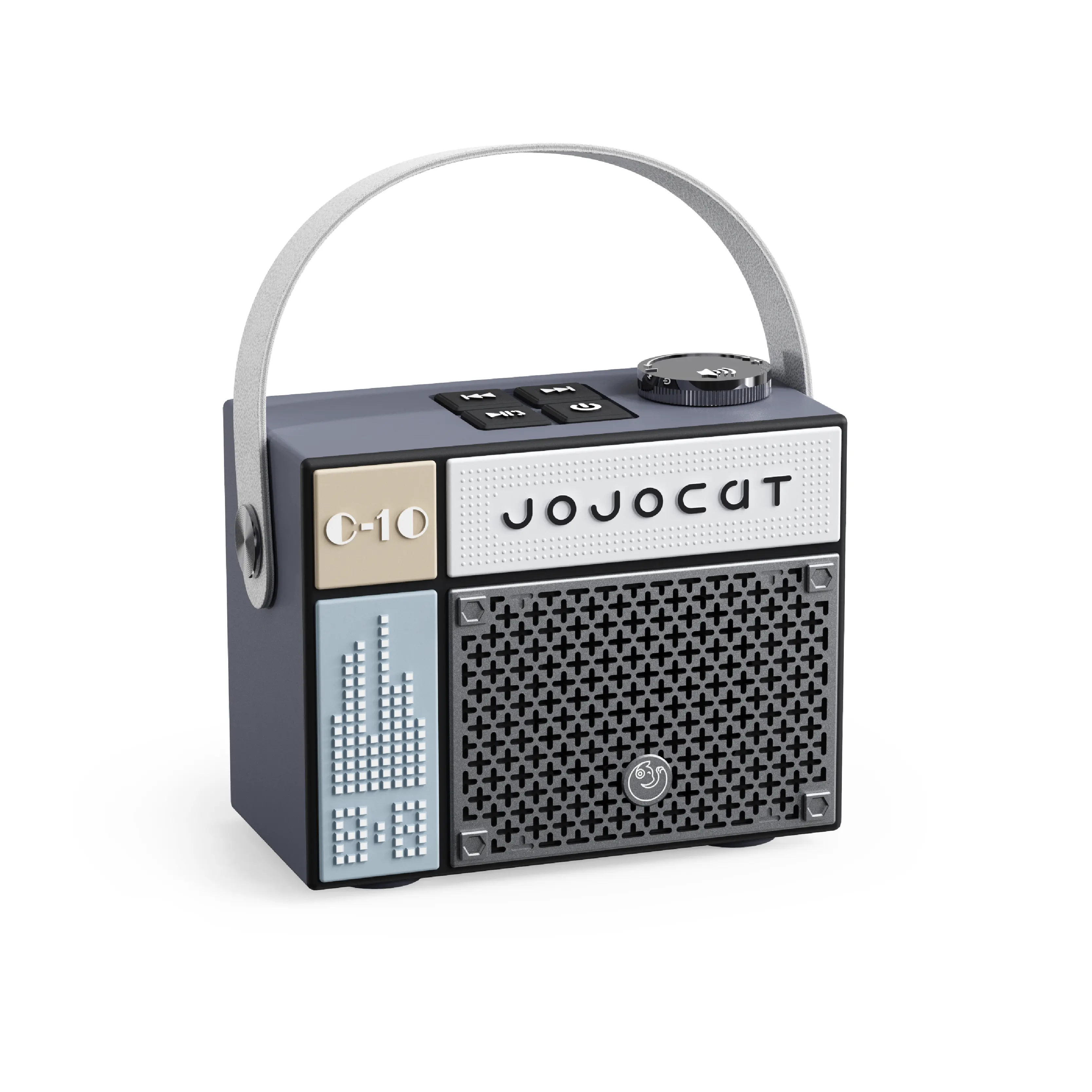 C10 rétro Bluetooth haut-parleur lecteur de musique classique Portable Mini HIFI stéréo Subwoofer boîte de son voyage lecteur de musique haut-parleurs