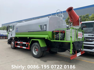 DONGFENG 3000L 5000L Road Rociador Tanque de agua Camión rociador con acero al carbono/Material de acero inoxidable - Product Image 4