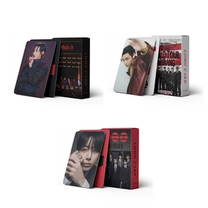Fototarjetas Láser de Ídolos de KPOP, 55 Piezas/caja, Bangtan Boys, ARIRANG, <span class=keywords><strong>JUNGKOOK</strong></span>, V, JIMIN, SUGA, <span class=keywords><strong>JIN</strong></span>, RM, <span class=keywords><strong>J</strong></span>-<span class=keywords><strong>HOPE</strong></span>, Tarjetas Lomo - Product Image 1