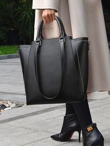 Bolso de hombro de cuero PU de gran capacidad de alta calidad para mujer, bolso de PU con base de agua, bolso de lujo, bolso cruzado de moda para mujer - Product Image 3