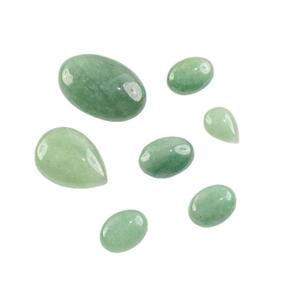 Fourniture directe d'usine <span class=keywords><strong>Shi</strong></span> Zai <span class=keywords><strong>Mei</strong></span> goutte d'eau fond plat artisanat en vrac autre artisanat en cristal cabochon d'aventurine verte naturelle - Product Image 5