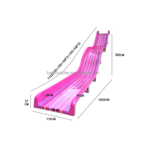 <span class=keywords><strong>Toboggan</strong></span> LED commercial d'intérieur en PVC et fibre de verre <span class=keywords><strong>avec</strong></span> lumières néon pour parcs d'attractions et jardins - Équipement de jeu souple en promotion - Product Image 4