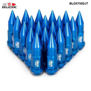 Blox Racing M12X1.5 <span class=keywords><strong>Aluminium</strong></span> 50MM Écrous de roue de réglage allongés pour jantes avec pointes en forme de lance M12X1.25 BLOX750DJT - Product Image 4