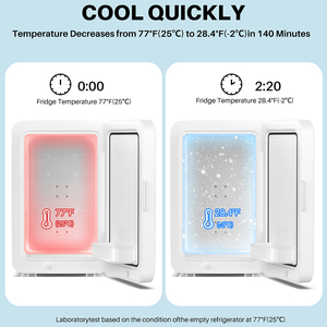 KEMIN Nuevo Diseño Mini Refrigerador Puerta Única Alta <span class=keywords><strong>Calidad</strong></span> Mejor <span class=keywords><strong>Precio</strong></span> <span class=keywords><strong>Nevera</strong></span> Pequeña 16L <span class=keywords><strong>Nevera</strong></span> Inteligente - Product Image 2