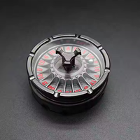 High Speed Spinner Board Würfel mit Black Box Factory Großhandel rotierende Kompass Metall würfel Zappeln Roulette DND