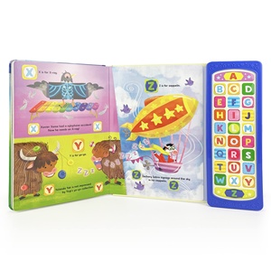 หนังสือเสียงสำหรับเด็ก<span class=keywords><strong>ภาษา</strong></span>อังกฤษแบบ OEM/ODM พร้อมวัสดุ PVC และออกแบบโลโก้ตามสั่ง สำหรับเด็กวัยหัดเดินและเด็กเล็ก - การศึกษาปฐมวัย - Product Image 2