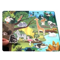 Libro Pop-up de Cartón Ecológico con Tapa Dura y Logotipo Personalizado, Muestra Gratuita, con Color Personalizado para el Aprendizaje y la Diversión de los Niños