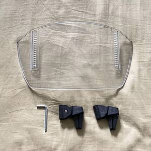 <span class=keywords><strong>Parabrezza</strong></span> Universale Modificato e Rialzato per Moto Adatto a Haojue Suzuki Yamaha Harley - Product Image 5