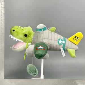 Peluche Requin Cartoon en Gros d'Usine, Jouet en Peluche Doux, Animal en Peluche Mignon Style Meme - Product Image 4