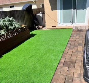 Césped artificial duradero para exteriores, césped sintético, alfombra verde natural, césped artificial para jardín - Product Image 4