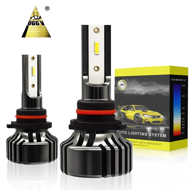 New 55W High-Power LED Headlight H7 Super Bright 12V/24V Laser Bulb 6500K Color Temperature for Cars