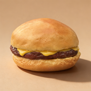 Modelo de Hamburguesa de Plástico Espumado Realista de 9 cm, Miniatura de Comida Artificial Ecológica para Exhibición en Restaurantes - Product Image 1