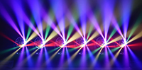 Luz de Escenario de Alta Potencia 800W 100-240V con 19 LEDs RGBW de 40W, Efecto de Tira, DMX512 Maestro-Esclavo para Eventos y Teatro