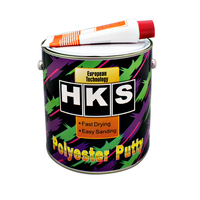 Mastic polyester professionnel pour carrosserie automobile, finition lisse, mastic pour réparation automobile, utilisation en atelier de carrosserie