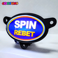 Boutons Y Ball Y, Boutons ovales rotatifs, Bouton poussoir Ballly Wave Pro pour machines de jeux vidéo Fire Link