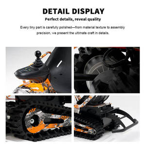 Vélo d'équilibre électrique anti-chute pour enfants LONGWISE LWGK-EB6, double moteur, batterie au plomb-acide 24V 20AH, véhicule jouet tout-terrain - Product Image 6