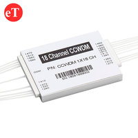 Dispositif de filtre WDM 8CH 8 canaux OADM Mux Demux Module Compact CCWDM Multiplexeur à fibre optique CWDM