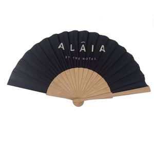 Abanico Plegable de Madera Grabado Personalizado QM, Abanicos Personalizados para Bodas, Cumpleaños, Decoración de Fiestas de Bebés, Regalos para Invitados - Product Image 1