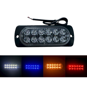12LED cảnh báo Strobe thanh ánh sáng bề mặt gắn kết cho xe tải xe khẩn cấp xe | Bán Buôn & OEM - Product Image 4