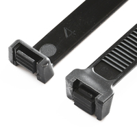 Échantillon gratuit de haute qualité avec prix d'usine 3.6*250mm attaches de câble en nylon écologiques autobloquantes avec prix d'usine