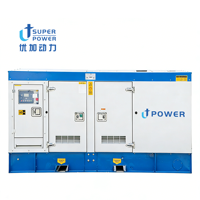 Générateur diesel silencieux industriel à trois phases 200kVA 250kVA 300kVA 400kVA 500kVA avec démarrage automatique, démarrage à distance et ATS
