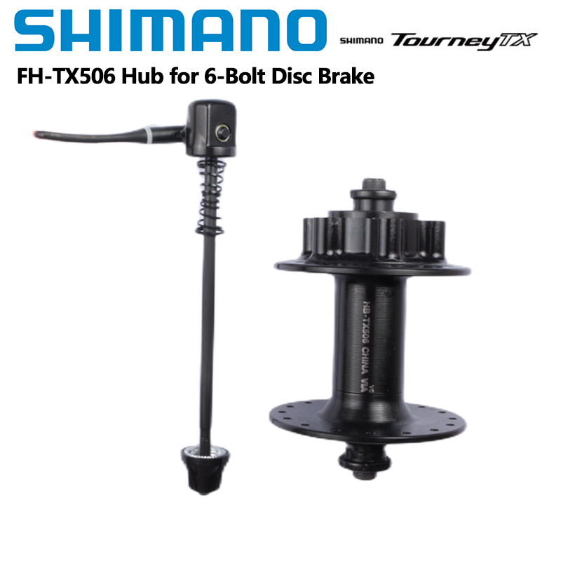 Moyeu Arrière Shimano Tourney TX506 – 32 Trous, 8/9/10v, 6 Trous, QR – Neuf Sans Boîte