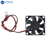 Ventilateur de refroidissement industriel compact AM3507H12S, rapide, 5V 12V, 35*35*7mm, ventilateur axial sans balais pour boîtier d'ordinateur avec roulement à billes