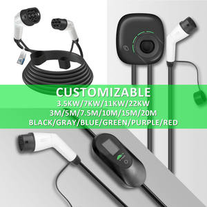 Câble de charge Type 2 vers GBT 7kW/22kW, gaine extérieure en TPU, cuivre plaqué argent, UL94-VO ignifuge pour chargeur de voiture Ford BMW - Product Image 6