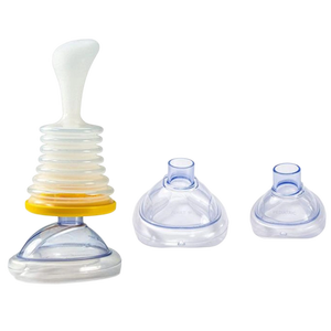 Maschere CPR Monouso per Adulti e Neonati con Valvola Unidirezionale, per Pratica Bocca a Bocca, Materiale Plastico per Scienza Medica - Product Image 4