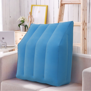 Almohada inflable en forma de cuña para alivio de piernas y rodillas, cojín de apoyo para viajes y dormir - Product Image 5
