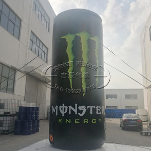 กระบอกลมเป่าลม Monster Energy ขนาด 8-10 ฟุต พิมพ์ UV โลโก้ตามสั่ง รุ่นโฆษณา - Product Image 1