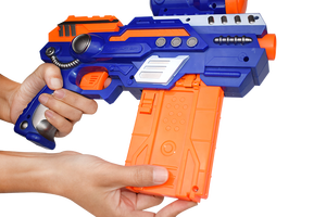 Jouet de tir en plein air et intérieur, pinces avec pince à munitions, 10 pièces, recharge de balles, livraison gratuite - Product Image 3