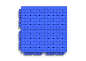 Pavimento esterno per adulti Interlock basket campo di casa per la casa palestra parco giochi per bambini con pavimento antiUV su misura - Product Image 2